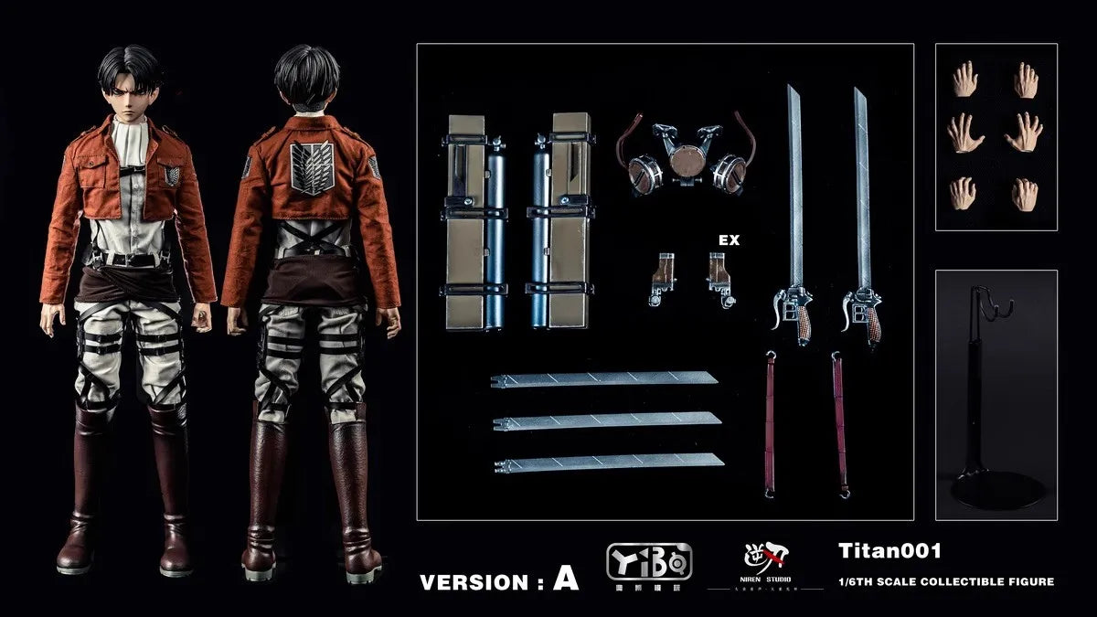 In Stock YIBO TOYS & Niren Studio YB-R2013 1/6 Soldier Dolls Animation Action Figure Toy Gift Model Collection Hobbies