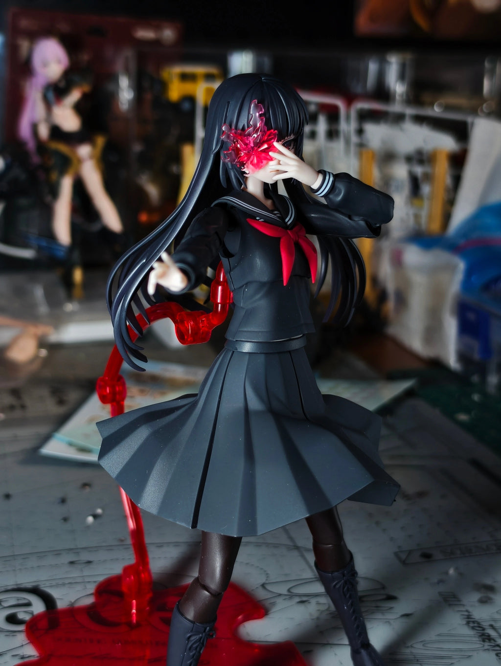 KOTOBUKIYA Original Sousaishojoteien Kuon Yakushiji 1/10 Maria Kagaribi Costume Anime Cartoon Assembly Action Figure