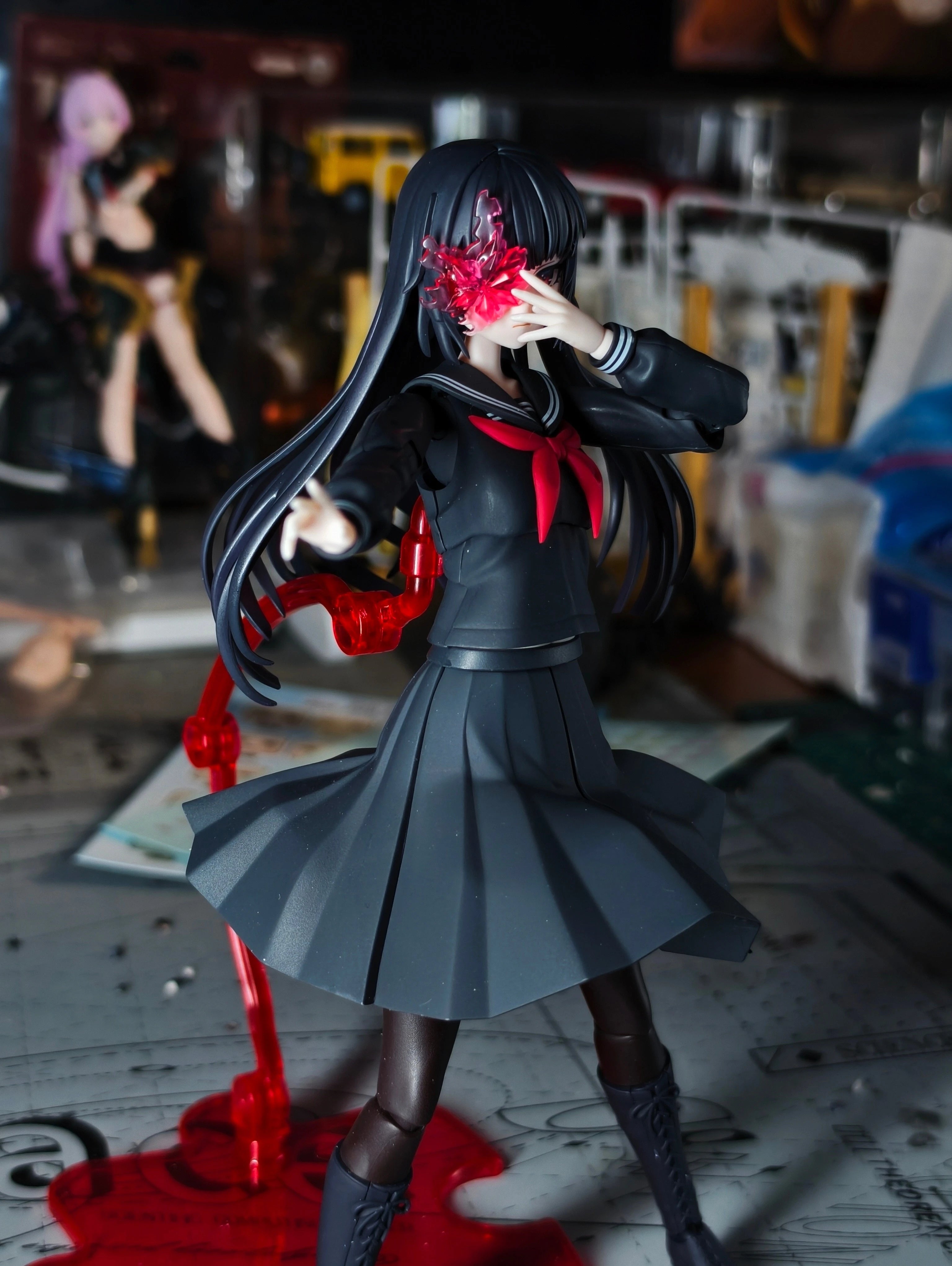 KOTOBUKIYA Original Sousaishojoteien Kuon Yakushiji 1/10 Maria Kagaribi Costume Anime Cartoon Assembly Action Figure