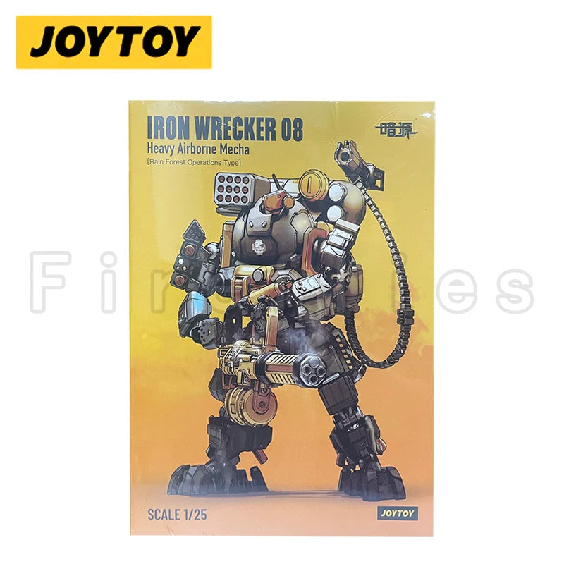 1/25 JOYTOY Action Figure Mecha Iron Wrecker 08 Heavy Airborne Anime Collection Model Toy For Gift