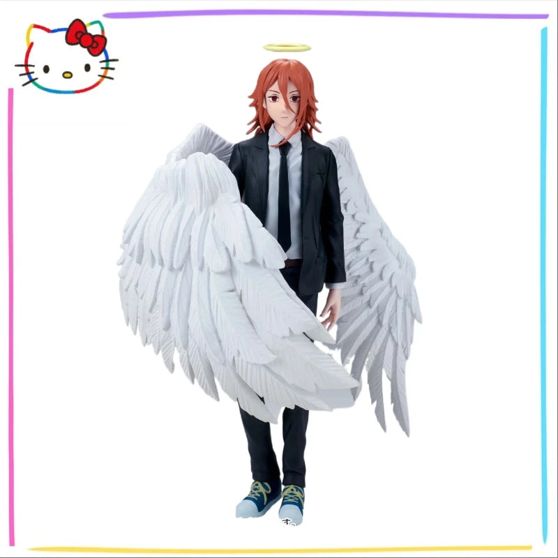 -In Stock Original BANPRESTO VIBRATION STARS CHAINSAW MAN Angel Devil 19cmproduct Anime Figures Toys Cartoon Toy Ornaments