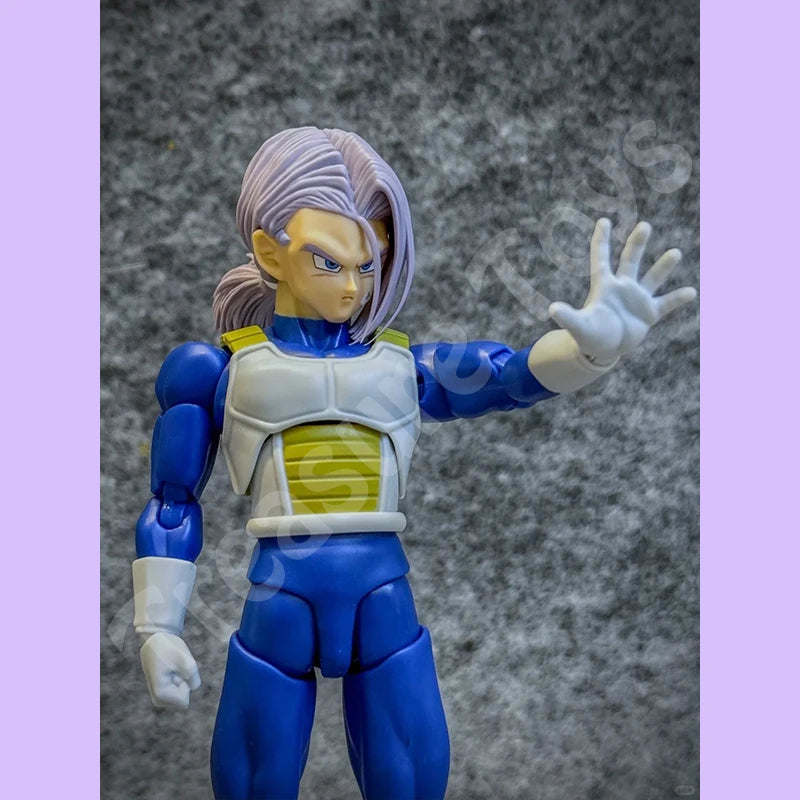 In Stock Air Studio Dragon Ball SHF Super Saiyan Trunks Head Accessories Head Sculpt Anime Action Figures Model Toys Gifts