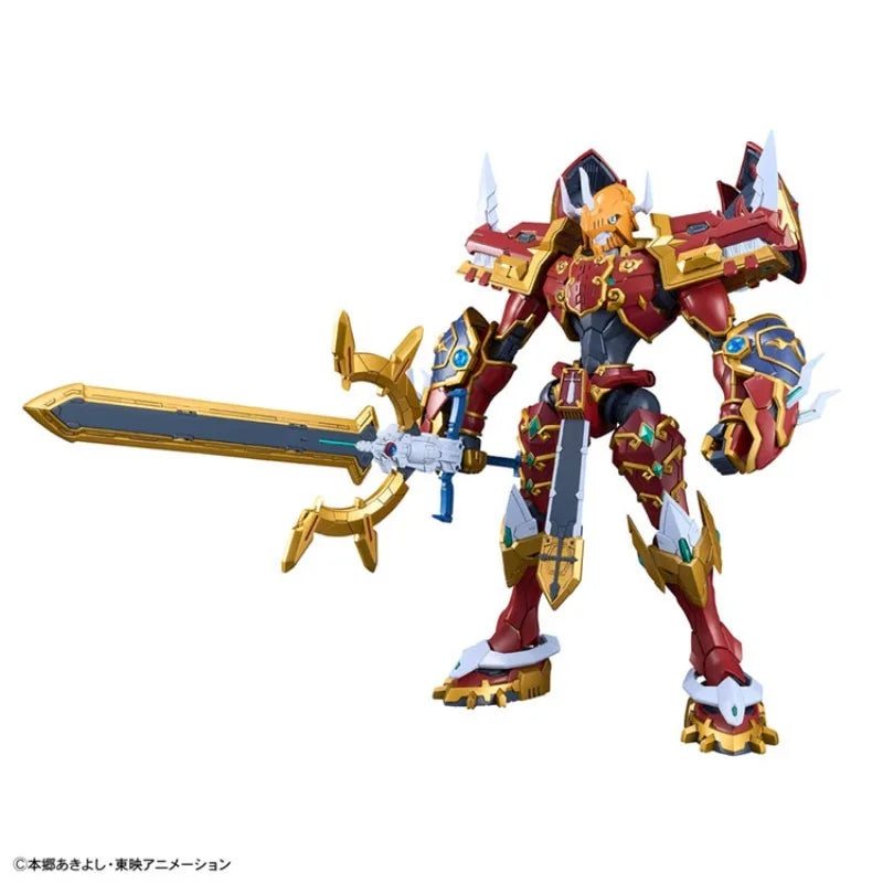 Bandai Original Digimon Adventure Anime Figure-rise Standard FRS KAISERGREYMON Action Figure Assembly Toys Gifts for Children