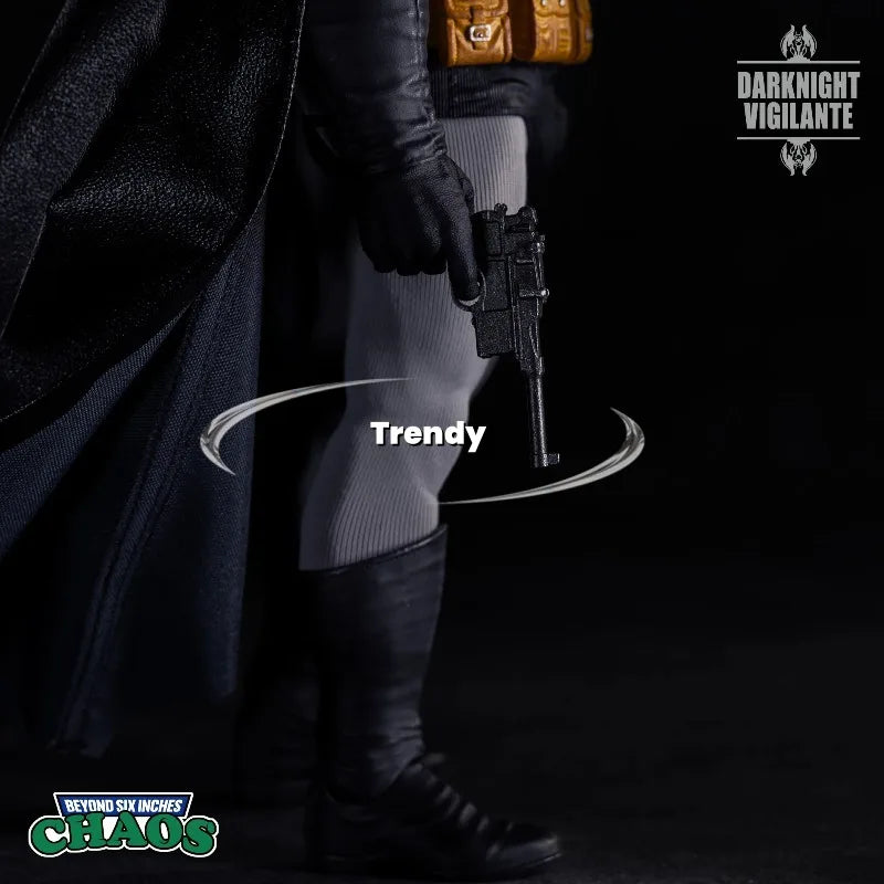 【In Stock】Chaos No002 1/12 Night Vigilante Dark Knight Returns Superman Cartoon Character Toy Model Gift.