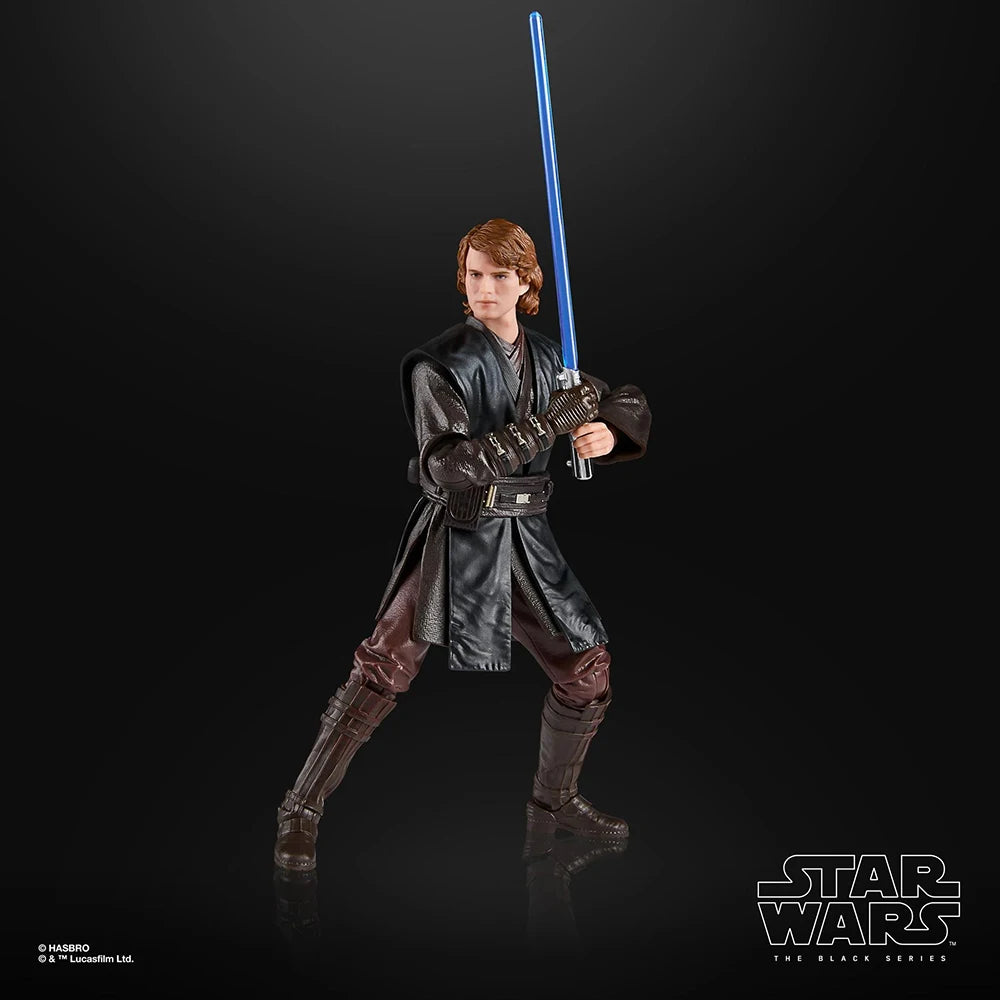 [In-Stock] Hasbro Star Wars The Black Series Anakin Skywalker & Obi-Wan Kenobi 15cm Collectible Action Anime Figure Model Toys