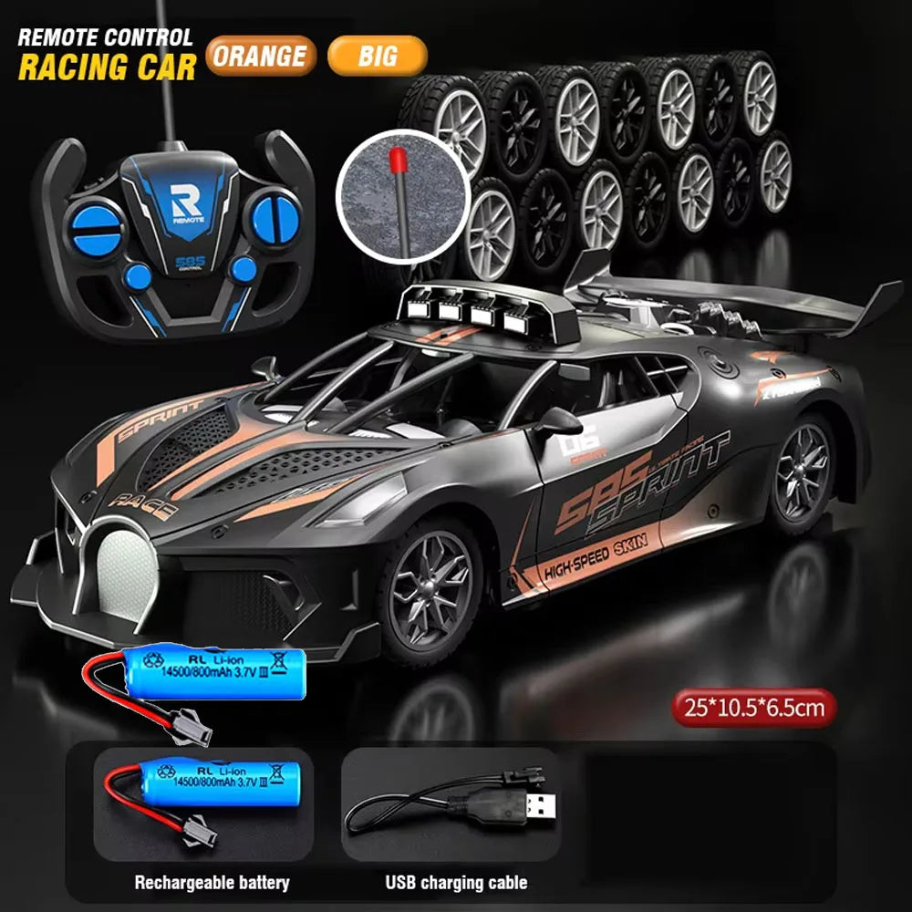 1/18 RC Auto High Speed ​​Drift Sportwagen Fernbedienung Fahrzeug Sport Rennwagen Spielzeug Modell Kinder Spielzeug für Jungen Geburtstagsgeschenke