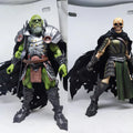 Handmade 1/12 Scale Male Soldier The Four Horsemen Mythical Legion Orc Skull Cloak Accessories For 6in Action Figure Model