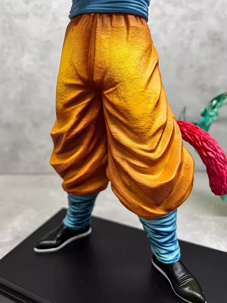 32cm Jt Statue Dragon Ball Anime Super Saiyan 4 Goku PVC Figure Model Statue Dolls Collection Custom Desktop Toy Male Kid Gift