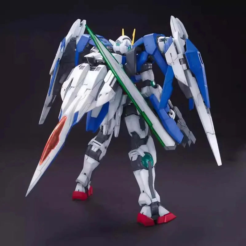 Bandai Gundam Model Kit MG 00 Raiser Normal Action Figure Gunpla Building Kit Gundam Collectibles Anime Figures Toys Boys Gift