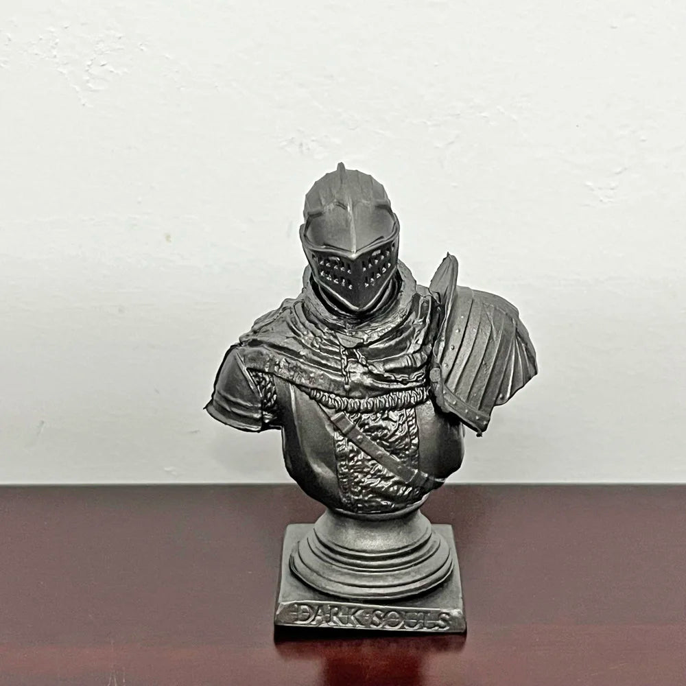 Dark Souls Solaire of Astora Figure Dark Souls Bust Statue Half-length Armor Scene Base Remake Action Figure Doll Toy Gifts