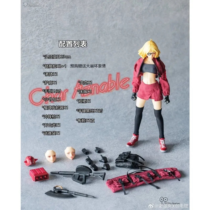 Brand New Spot Goods Yiya Model Play Original 1/6 Movable  Series Haman Karn Anime Action Figure Model Toys Model Gifts for Boys