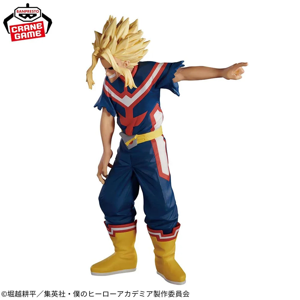 Banpresto BANDAI   All Might  hero academia the amazing heroes-plus-all might true form Toy Genuine Figure Model Anime Boxed