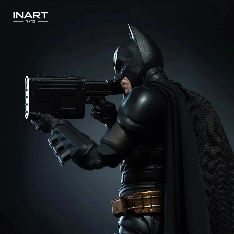 Spot Sale【In Stock】INART Studio Batman The Dark Knight Trilogy 1/12 Bat Man Figure Mol Collection Toy Giftin Stock
