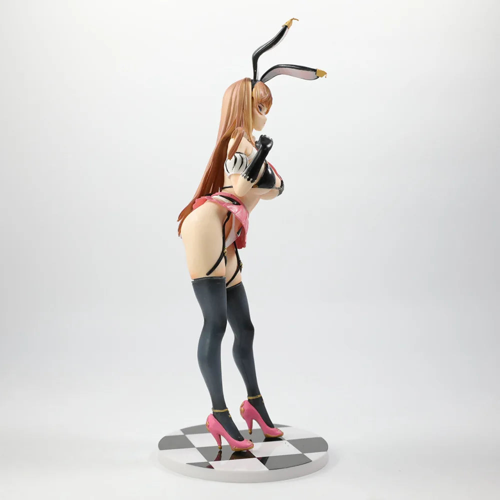 29cm Gal Bunny Hottie Mo Taro GK Statue Beautiful Girl Anime Handmade Action Figures Desktop Case Decoration Ornament Gift