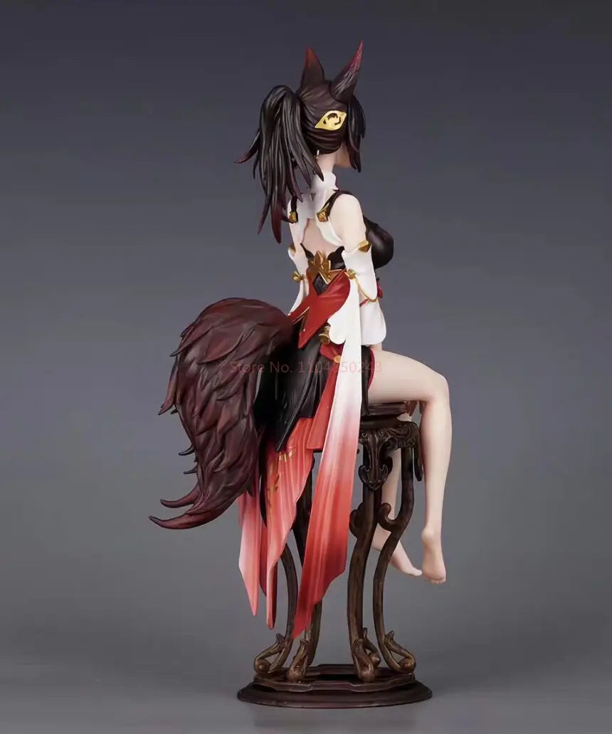 Hot New Game Peripheral Gk Anime Beautiful Girl Hand-Made Jingliu Pvc Box Decoration Model Statue Gift Tide Play Action Figure T