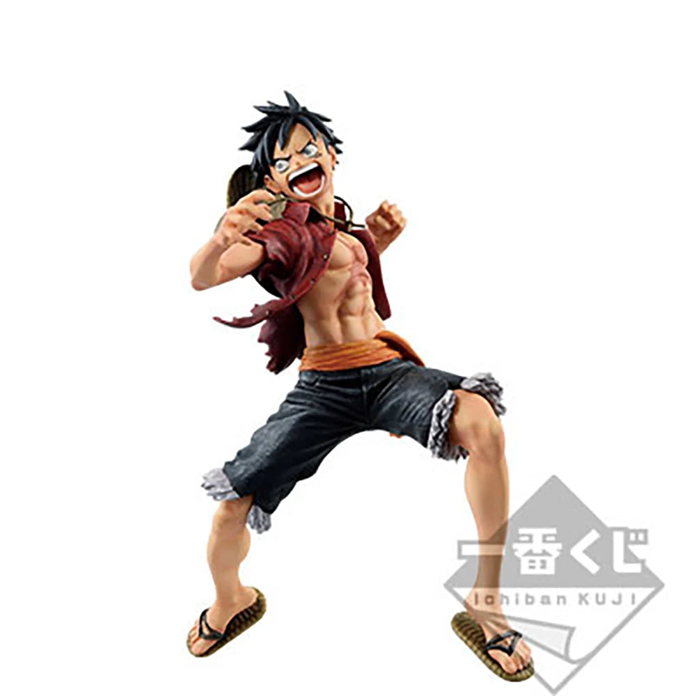 100% Original, sofort lieferbar: Bandai Spirits Ichiban Kuji One Piece Stampede Monkey D. Luffy Last One Ver. Sammelfiguren-Serie.
