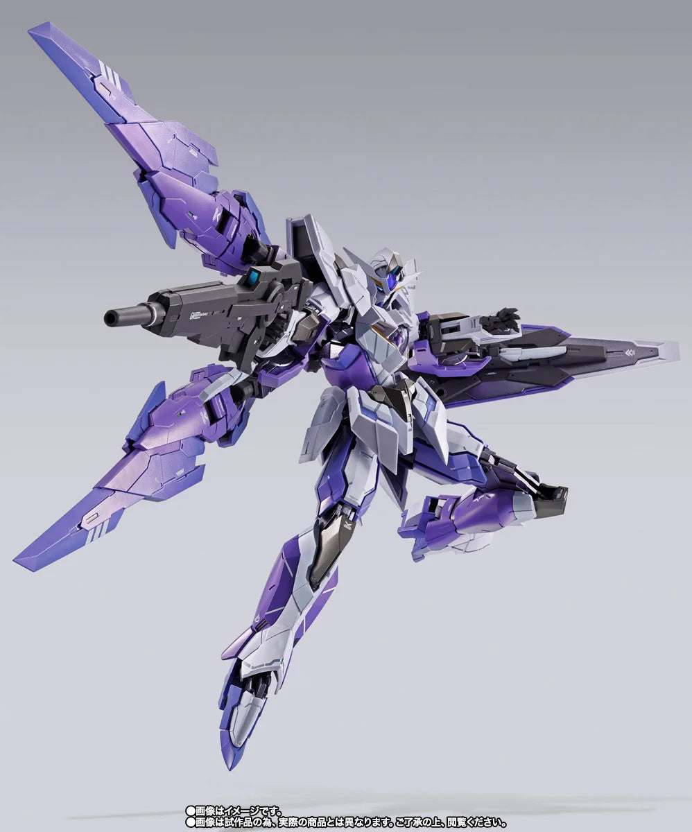 In Stock Genuine BANDAI METAL BUILD Mobile Suit Gundam 00 Revealed Chronicle 1.5 Gundam Figure Anime Action Assembled Model Toy