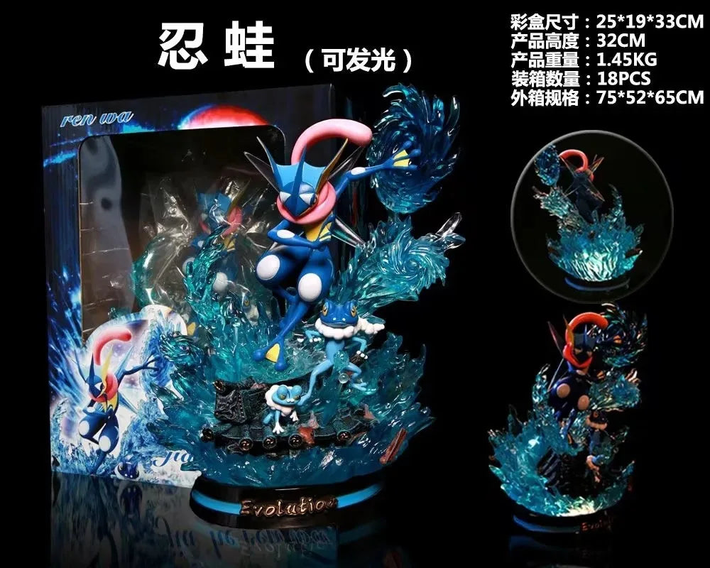 Animation Bao Ke Meng GK animation Pikachu luminous doll hand-made model Super Dream Gengar fire-breathing dragon ornaments