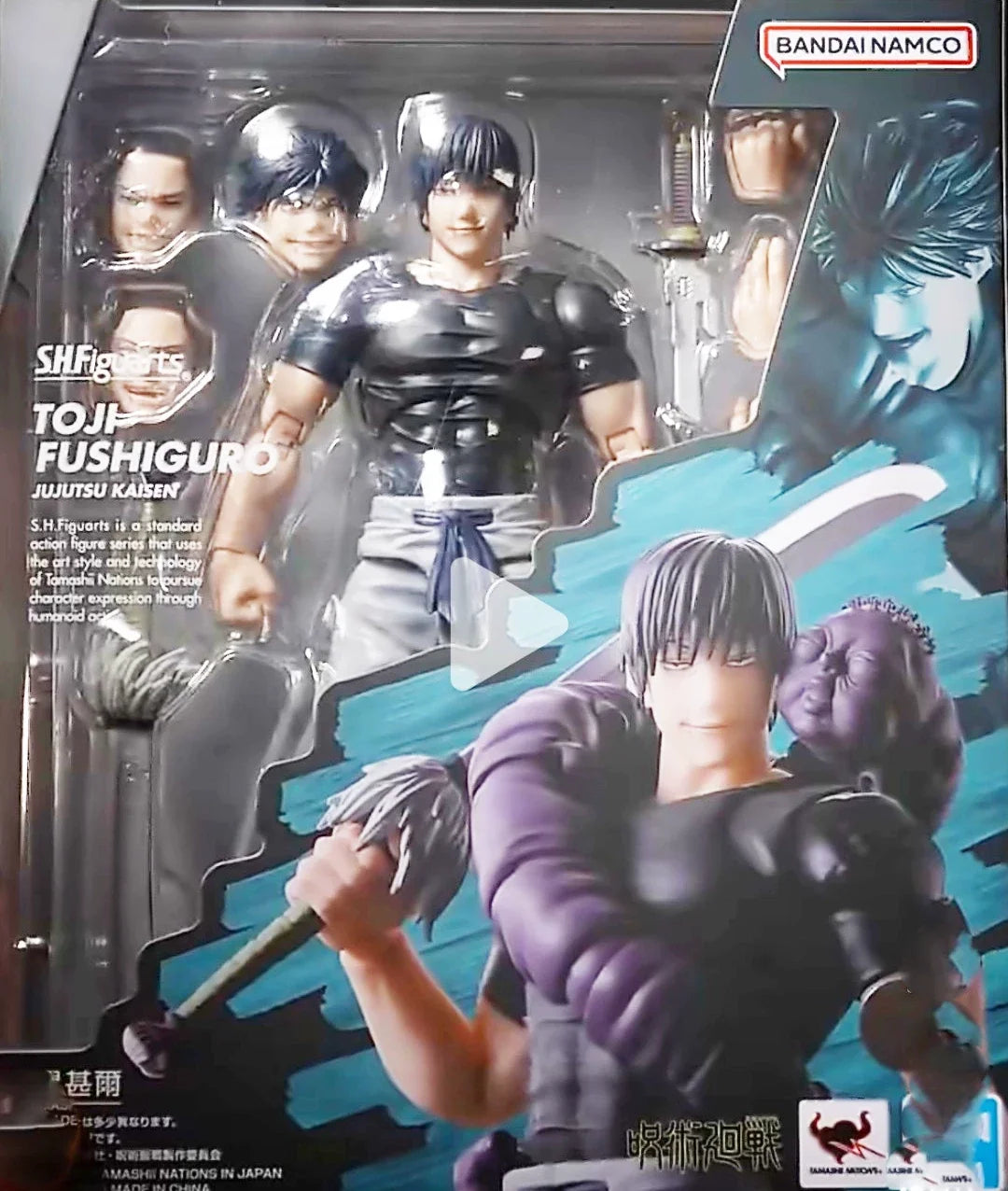 Bandai Original Jujutsu Kaisen Figure Gojo Satoru Itadori Yuji Fushiguro Megumi Kugisaki Nobara Anime Model Toy Gifts