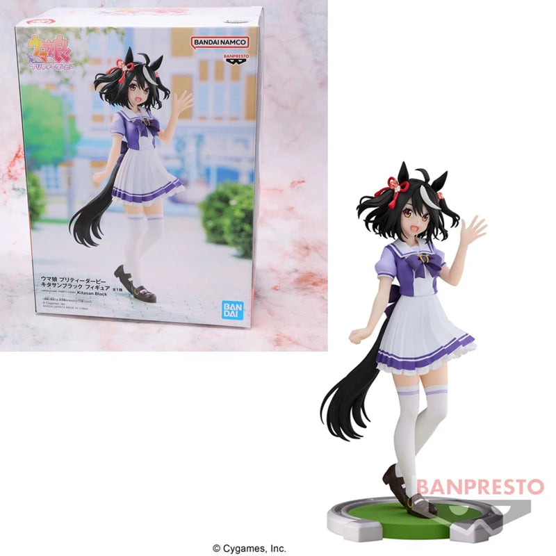 Fast Shipping Bandai Anime Pretty Derby BANPRESTO Special Week Rice Shower Silence Suzuka Tokai Teio Original Model Toys Figure