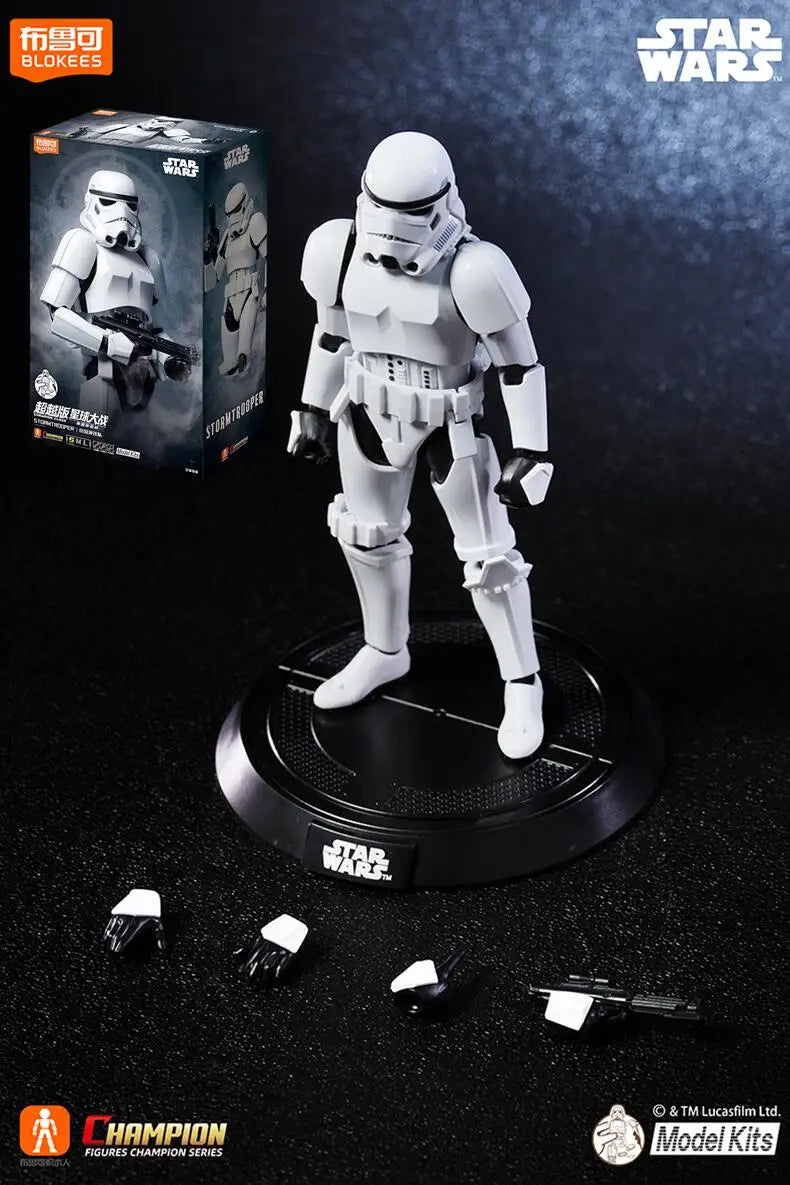 Original BLOKEES STAR WARS Darth Vader Imperial Stormtrooper‌ Beyond Version Action Figure Decoration Collect Toys Gift
