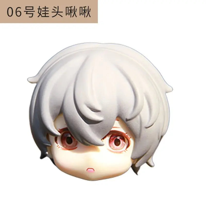 New 2025 1/12 BJD Doll Hairstyle Head GSC Replacement Hair And Face for Obitsu11 Ob11 YMY Body Doll Accessories Surprise Gift
