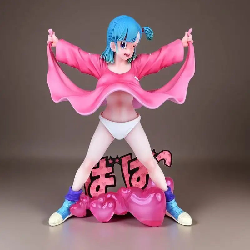 Dragon Ball Bulma Action Figure Pvc Model Statue Decoration Anime Periphery Two Dimensional Beautiful Girl Gift For Anime Lovers