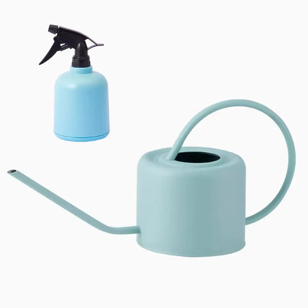 Long Spout  Leakproof Watering Can Stainless Steel Large Capacity Watering Pot 1.3L Comfortable Long Spout Watering Can Set
