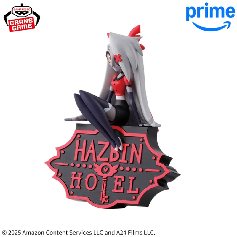Genuine Original Bandai Banpresto Hazbin Hotel Vaggie PVC Anime Figure Model Collector Figurine Toys Desktop Ornament Doll Gift