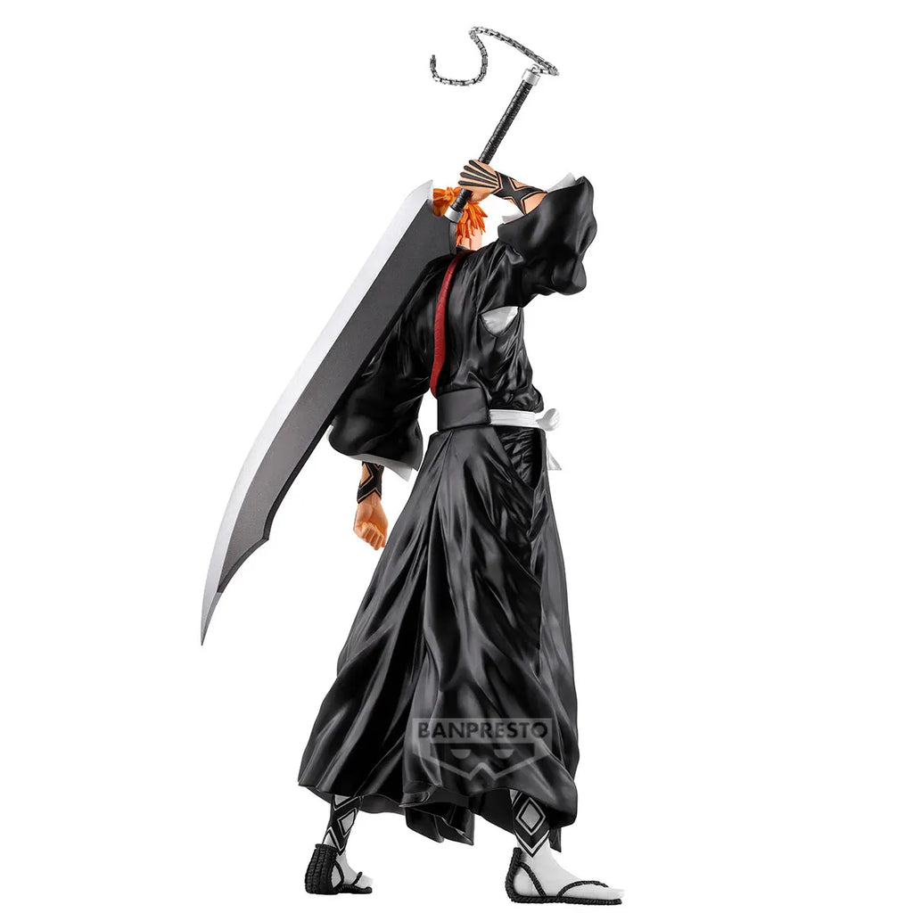 Original BANDAI Grandista BLEACH THE REBOOTED SOULS Kurosaki Ichigo Action Figure Toy PVC Model Collection BANPRESTO Gros Status