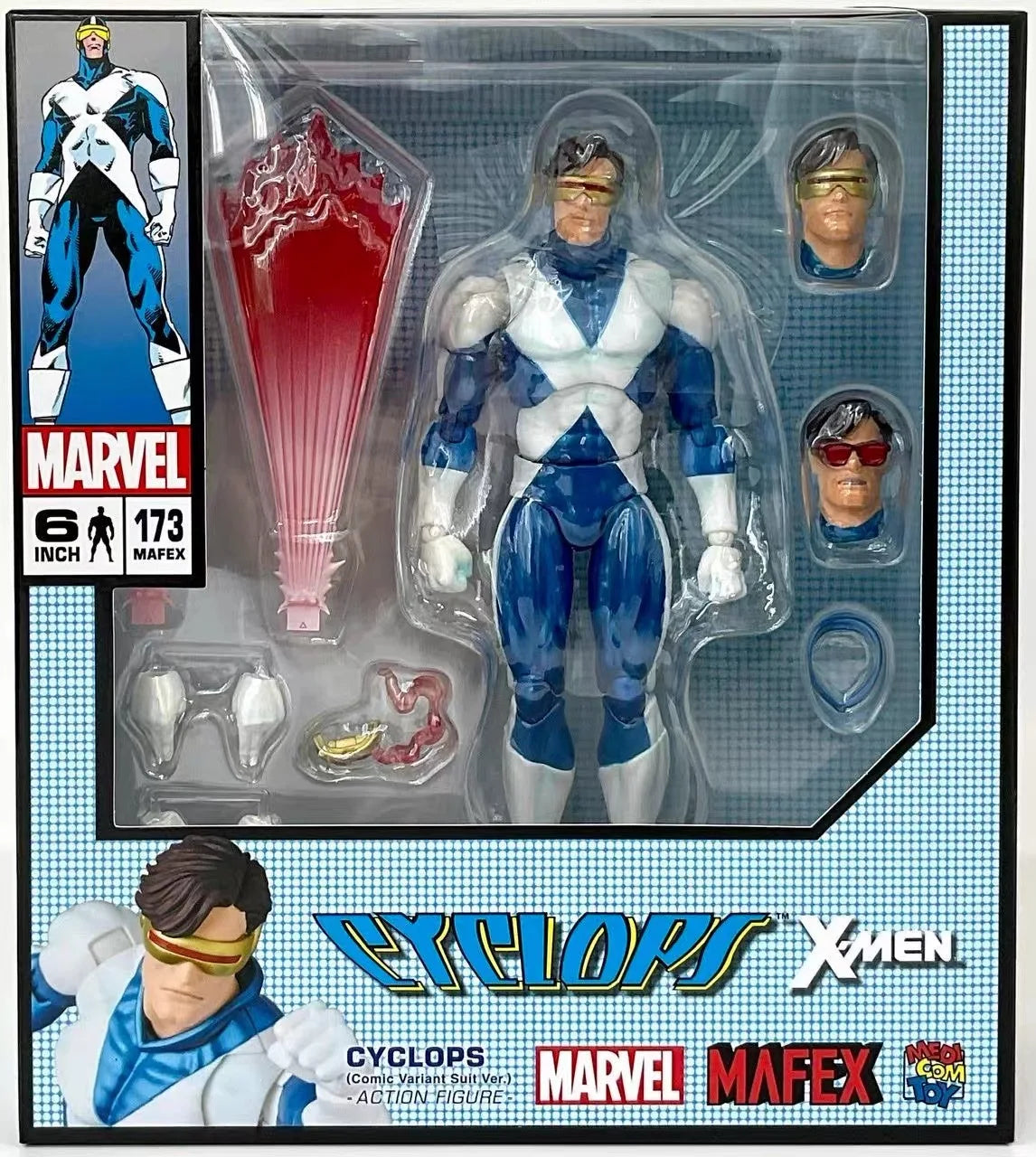 Hot Medicom Toy Steve Rogers Mafex 143 Mafex 099 Mafex Cyclops Comic Ver. 2024 Restock Action Anime Figure Model Kids Toy Gifts