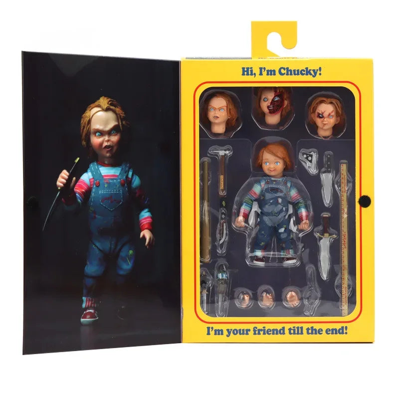 NECA Good Guys Ultimate Chucky Doll Child's Play PVC Action Figure Model Toys Birthday Gift