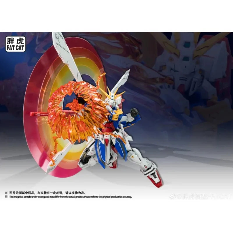 FAT CAT Model MG 1/100 GOD Action Figure Assembly Anime Model Kit Special RG 1/144 Enlarged Version Figurine Plastic Kits Toy