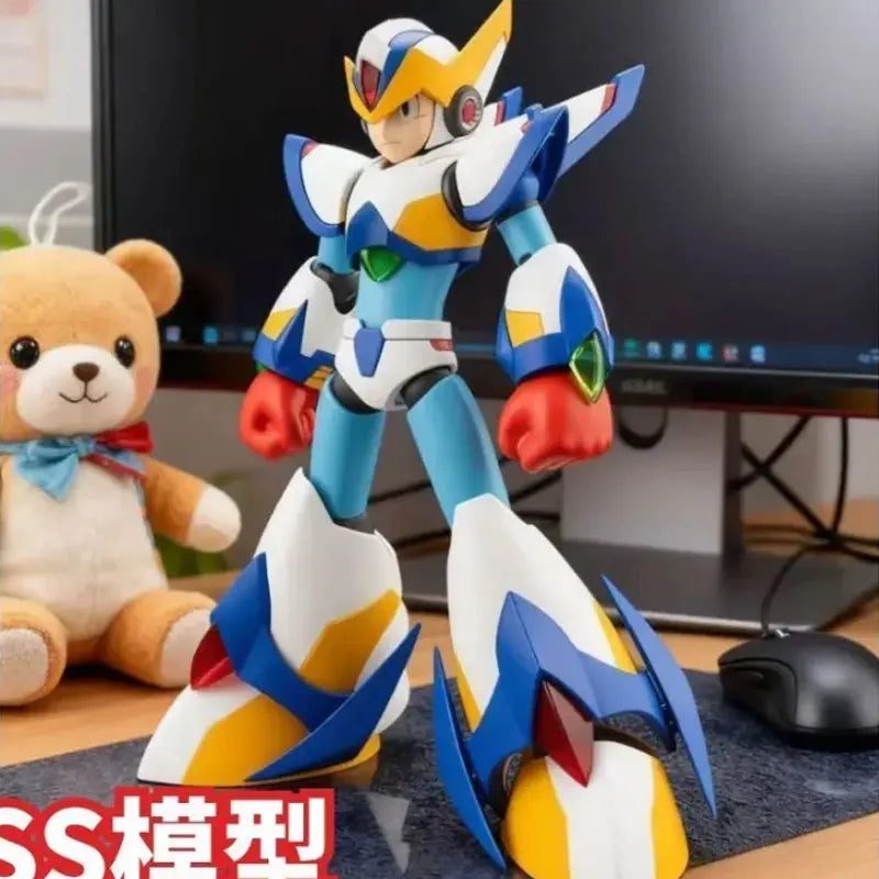 SS Model KO KP701 RockMan X Falcon Armor Action Figure Megaman X5 Anime Figures Mega Man Assembly Model Kit Birthday Gift