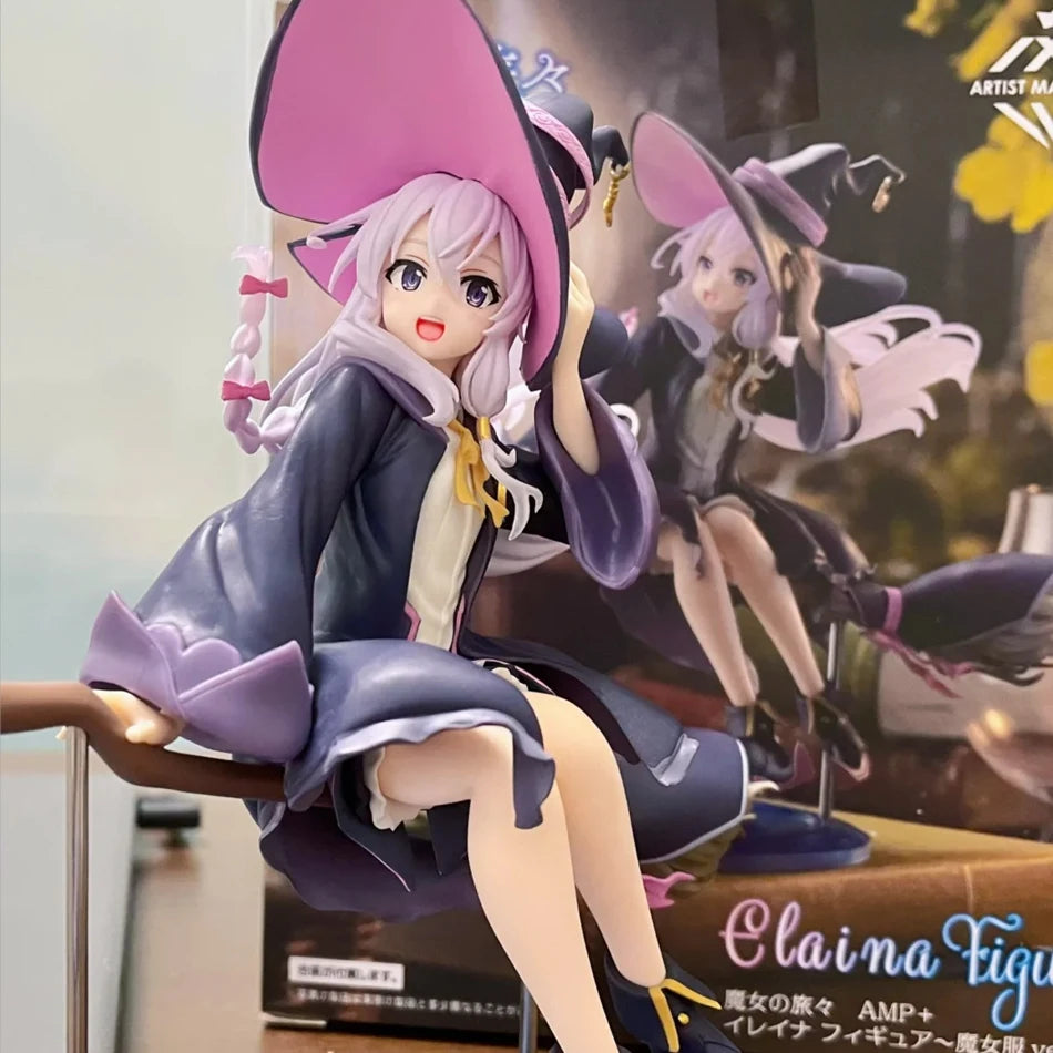 19 см Аниме Скитащата вещица: Пътешествието на Илайна Илайна PVC екшън фигурка Модел играчки за деца парти подаръци