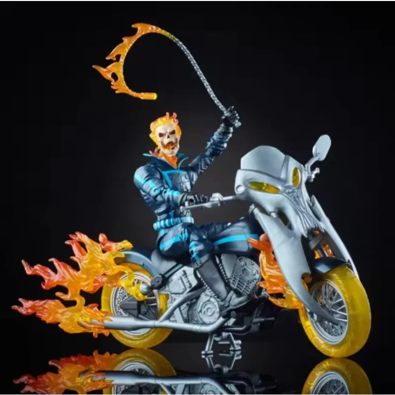 Original Hasbro Marvel Legends Series Ghost Rider Anime Figure Toy Collection Gift