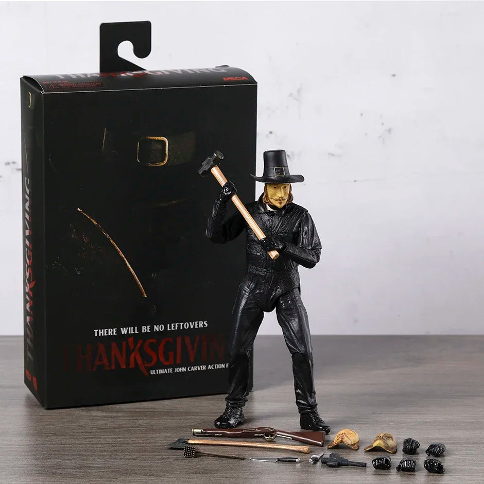 NECA Thanksgiving (2023) John Carver Ultimate Action Figure Toy Horror Halloween Gift
