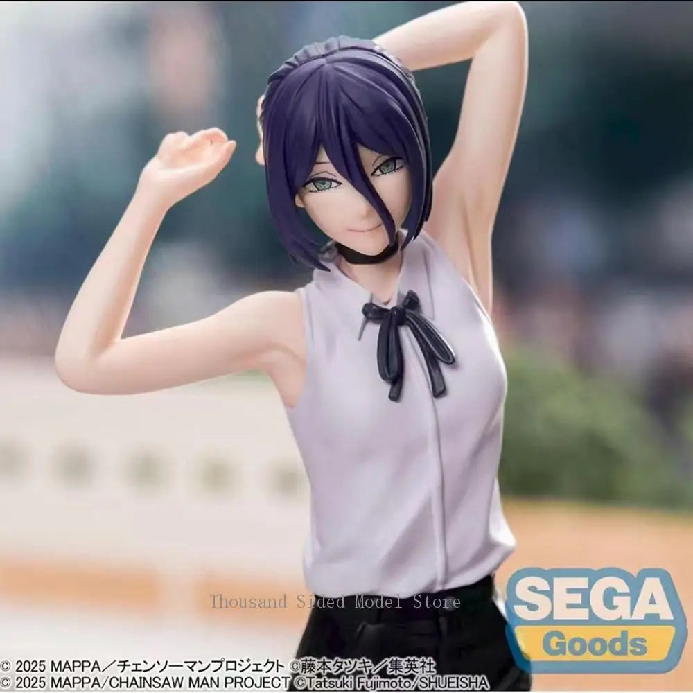 Оригинална SEGA Chainsaw Man The Movie: Reze Arc Reze Anime Figure PVC Модел Колекционерски играчки Подарък