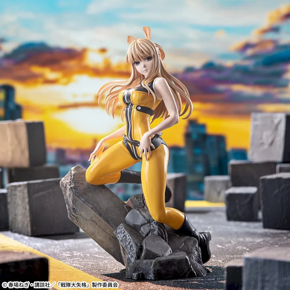 In Stock SEGA Original Genuine TV Anime Go! Go! Loser Ranger! Luminasta Yumeko Suzukiri 16cm Collections Model Toy Figures Gift