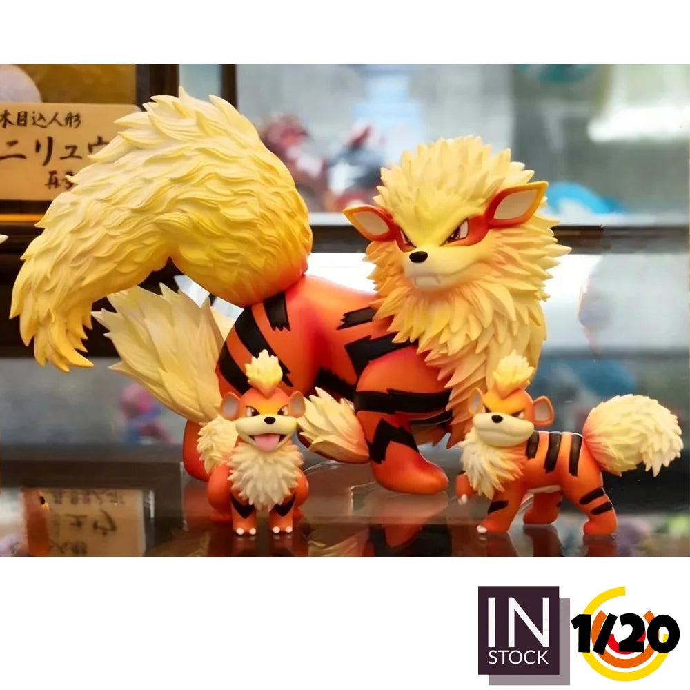 [IN STOCK] 1/20 Scale World Figure [WG STUDIO] - Growlithe & Arcanine