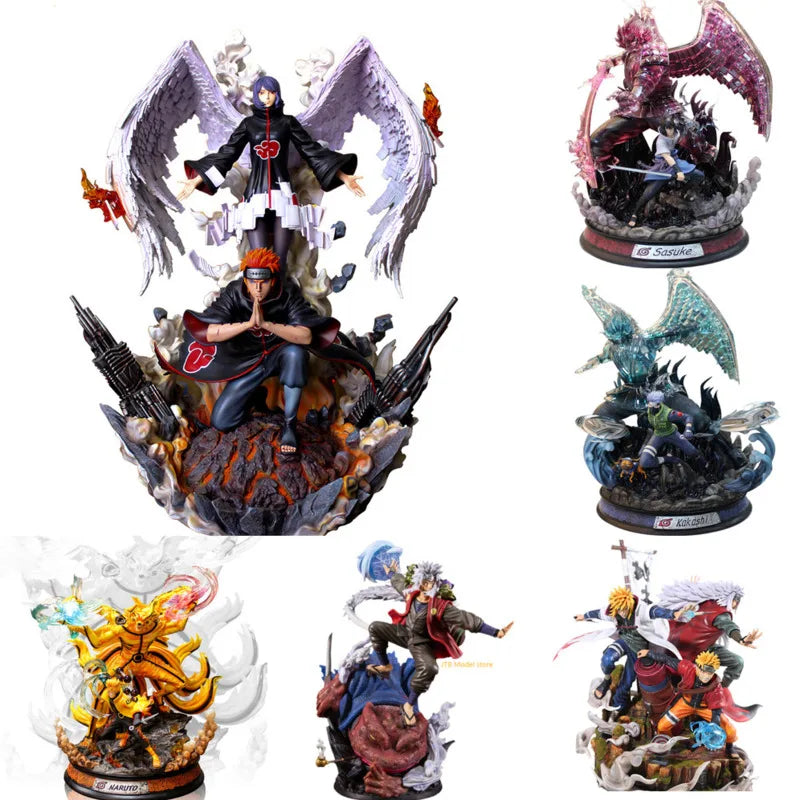 Naruto Shippuden Verkauf Anime Modell Akatsuki Figur Susanoo Madara Figur Figma Uchiha Itachi Sasuke Minato Spielzeug Für Jungen Geschenk