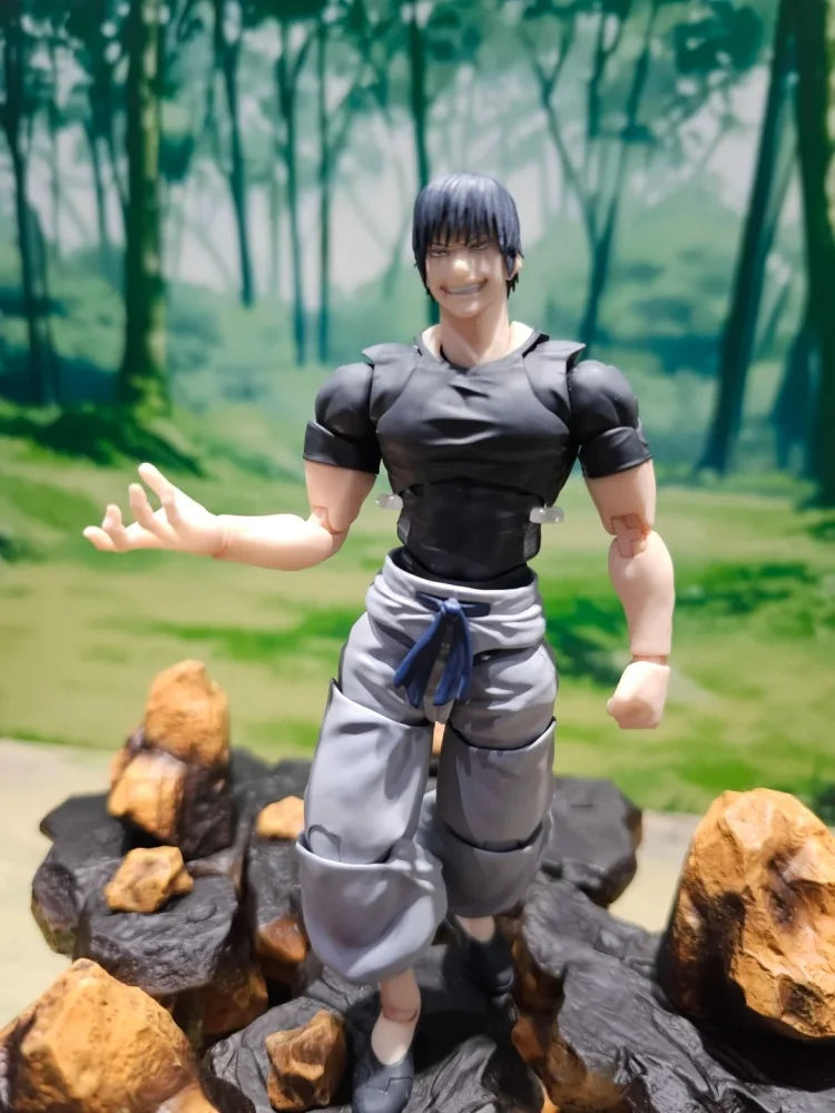 Bandai S.H.Figuarts Shf Toji Fushiguro Action Figure Collection Anime Model Desktop Ornaments Birthday Gifts In Stock Genuine