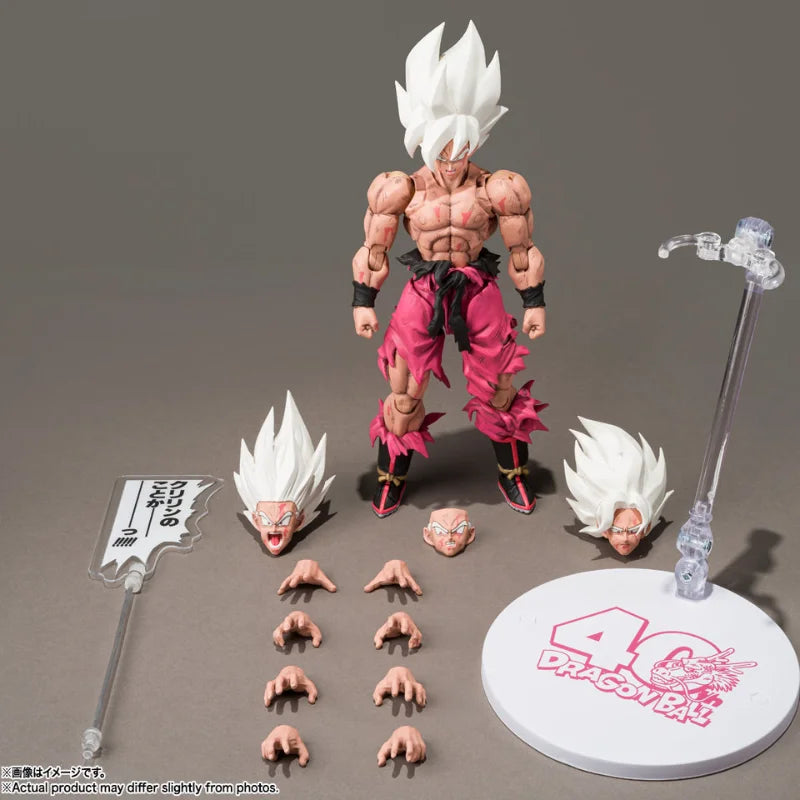 In Stock Bandai SHF Son Goku Legendary Super Saiyan Genki Dama Festival Event Exclusive Action Figure Boys Collection Gift