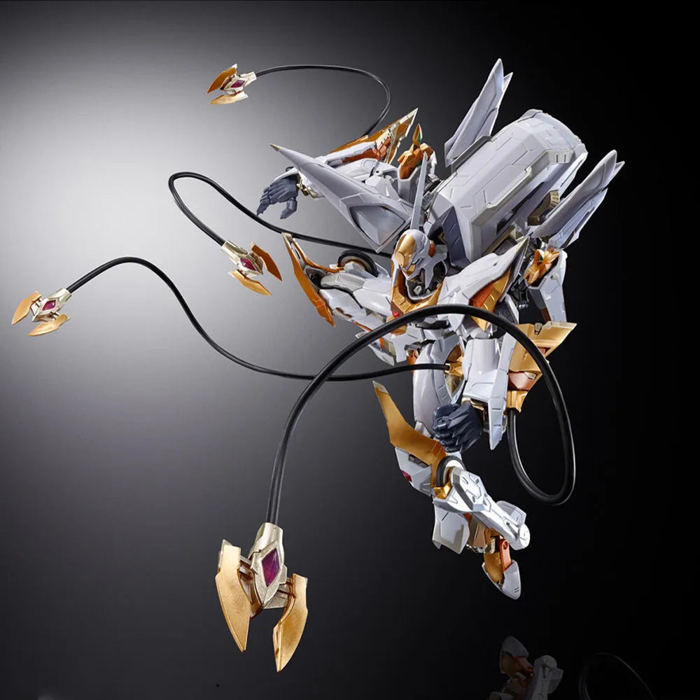 Bandai METAL BUILD DRAGON SCALE Lancelot Albion ZERO Lancelot Albion Premium Action Figure, Collectible Toys for Men and Kids