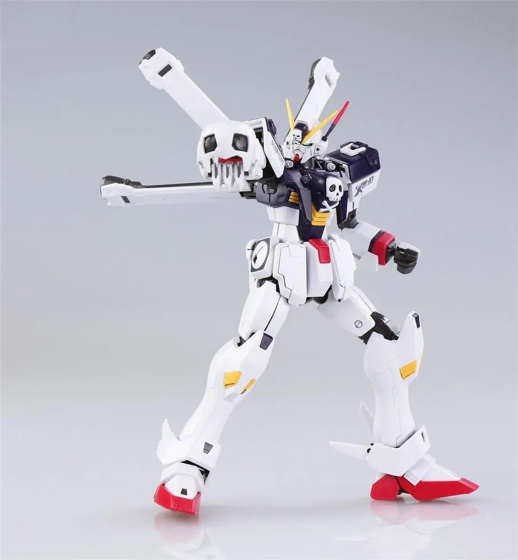 BANDAI Original Genuine MG94 1/100 Crossbone Gundam X-1 Full Cloth Action Figure Assembly Model Toys Collectible Model Ornaments