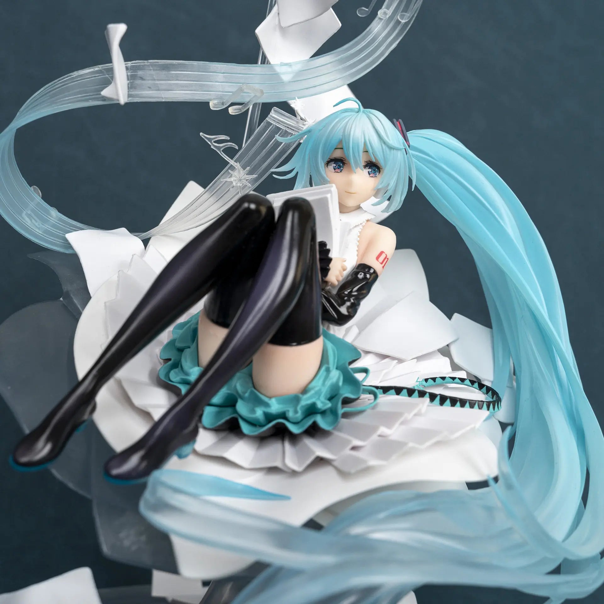 38cm Beautiful Girl Figure Hatsune Miku Cute Stargazer Anime Collectible Model Desktop Decorations Holiday Gifts Kids Toys gift