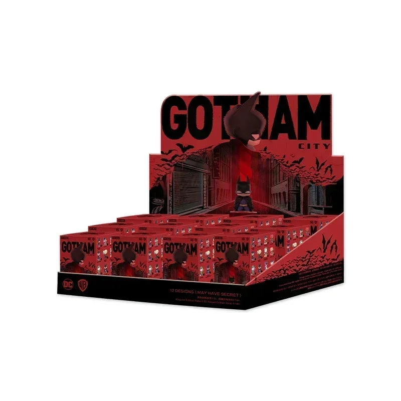 POP MART DC Gotham City Series Blind Box Guess Bag Mystery Box Toys Doll Cute Anime Figure Ornaments Gift