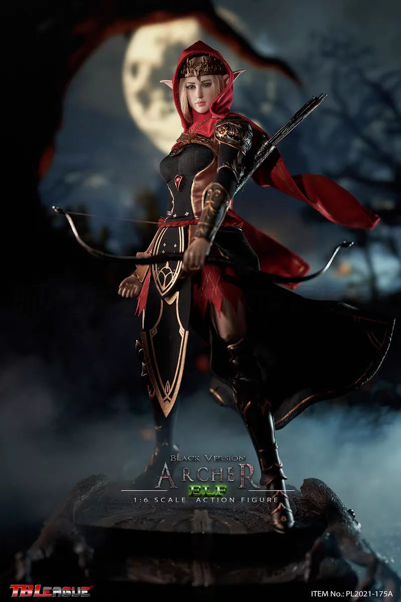 【MT】Original TBLeague PL2021-175A/B Elf Archer Black White 1/6 Action Figure Model Collection