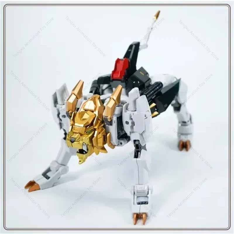 【In Stock】Transformed toys Boom Model GGG POSE GAOGAIGAR 01 Lion Fit METAL PVC  Action Figure Robot Model Toy