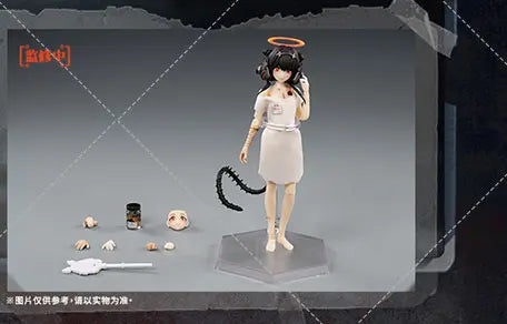 Original In Stock 1/12 Scale Female Soldier The Three Apes Do Not Smell Mobile Suit Girl Full Set 6inch Action Figure Doll